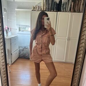 denim romper